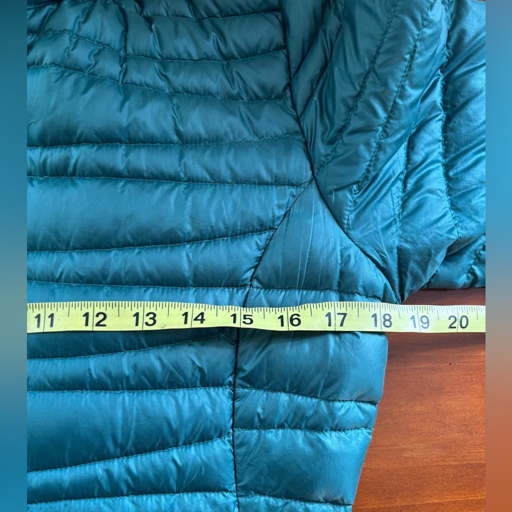 Patagonia Fiona Parka  Green 600-fill-power down insulation women’s M - Picture 8 of 10